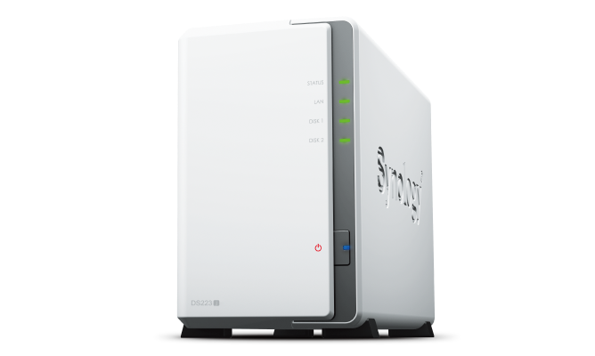 Synology DS223j Masaüstü NAS - Ev ve Küçük Ofis Depolama